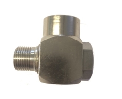 Stainless steel hose reel swivel elbow