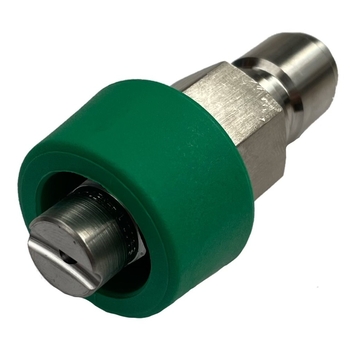 Short green rinse nozzle water saver - WS019G