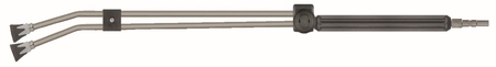 Twin lance with side handle/chemical control