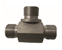 Mild Steel Zinc Plated Male Equal Tees