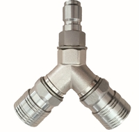 High pressure Y coupling adapter - WS405 High pressure Y coupling adapter - WS405